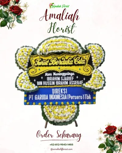 Papan Bunga Duka di Mulusan
